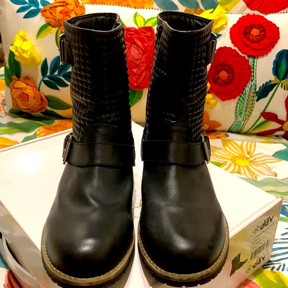 DAV weatherproof luxury Granada leather blk boots US 11 / EURO 41 - Picture 3 of 10